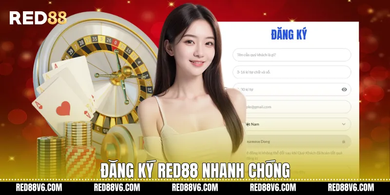 Đăng ký RED88 nhanh chóng