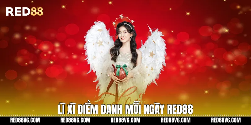 Lì Xì Điểm Danh Mỗi Ngày Trên RED88 Hấp Dẫn 2 Lì xì điểm danh mỗi ngày RED88