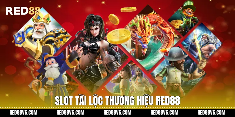 Slot tài lộc thương hiệu RED88